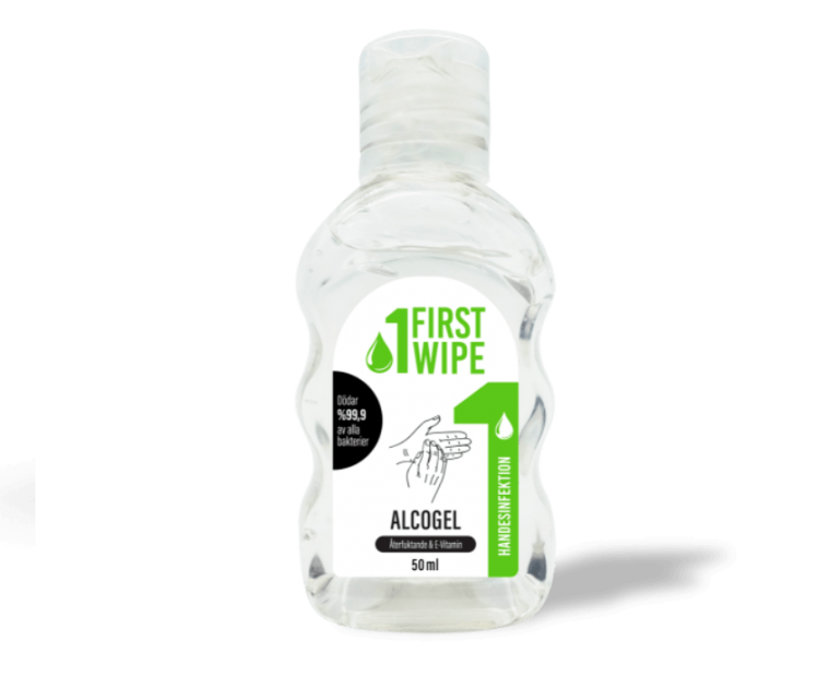 FirstWipe  Alcogel 30ml/50ml Bottles